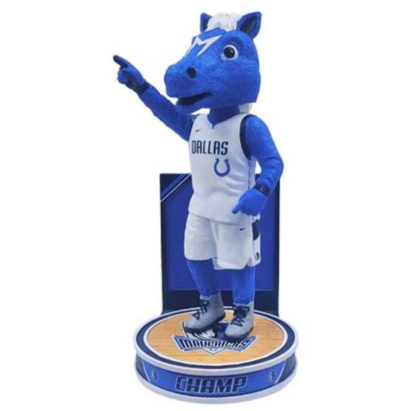 Champ (Dallas Mavericks) Mascot Hero Series NBA Bobblehead by FOCO - Picture 1 of 1